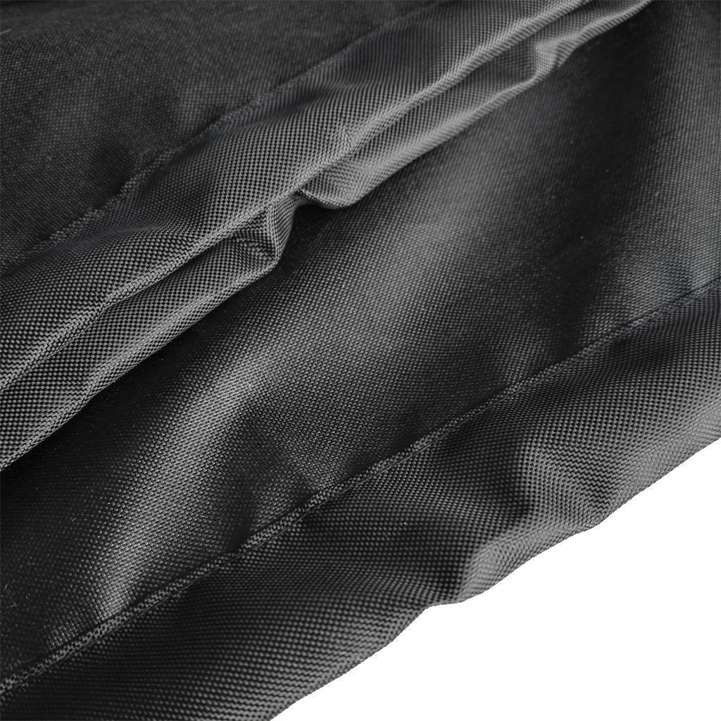 BBQ Cover Waterproof Barbecue Grill Covers Protector Outdoor Large 58x77cm Black