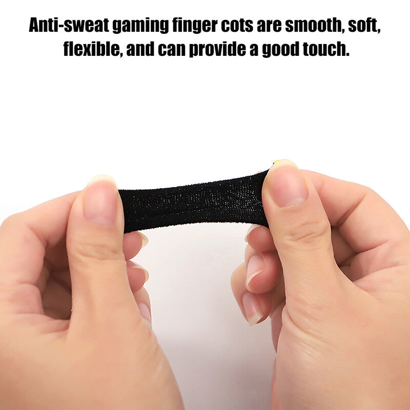 10x Mobile Game Thumb Sleeves Phone Gaming Finger Sleeve Cod Mobile Anti-sweat