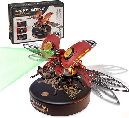 Metal 3D Puzzle Beetle - DIY Assembly Model Kit for Adults & Teens