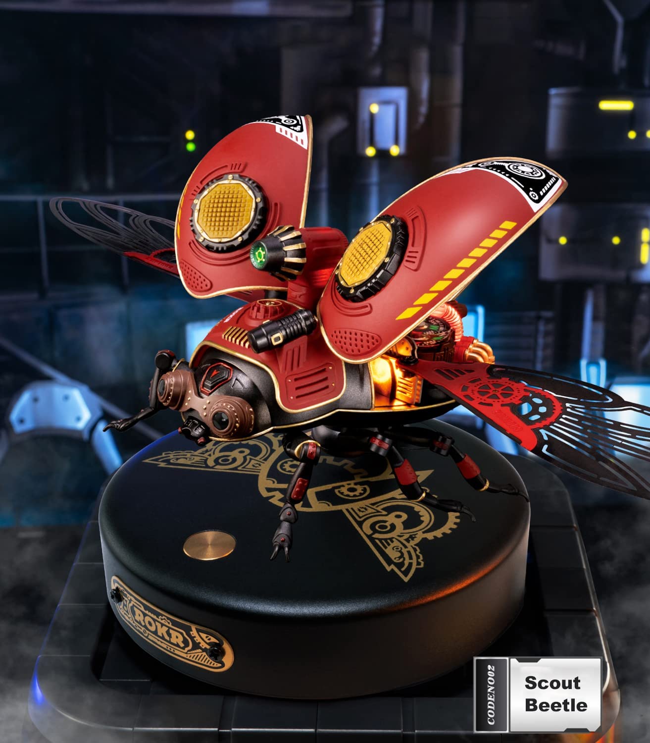 Metal 3D Puzzle Beetle - DIY Assembly Model Kit for Adults & Teens