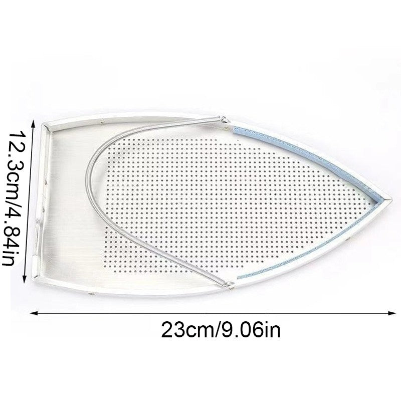 Iron Cover  Magic Ironing Shoe Iron Plate Protector Non-Stick Aluminum 1pc