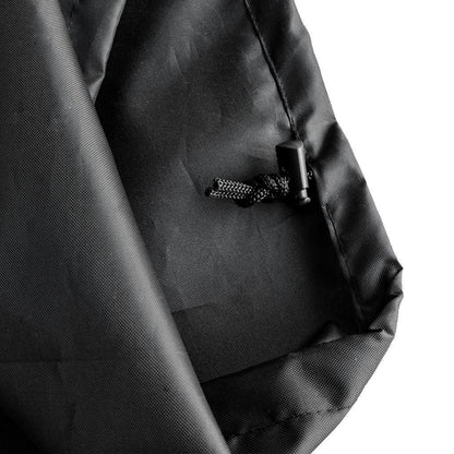BBQ Cover Waterproof Barbecue Grill Covers Protector Outdoor Large 58x77cm Black