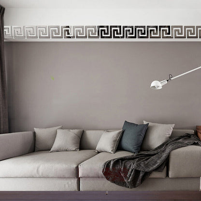 10x Gold Mirror Wall Stickers 3D Acrylic Tiles | Removable DIY Home Decor for Living Room, Bedroom & Bathroom UK
