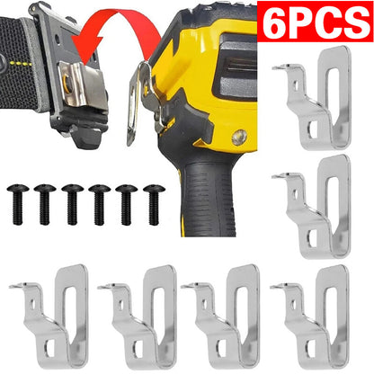 6pcs Belt Clip Hooks For18V 20V Drill Driver N268241 N169778 DCD980