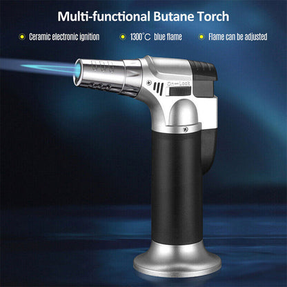 Welding Soldering Brazing Tools Refillable Butane Gas Micro Blow Torch Lighter