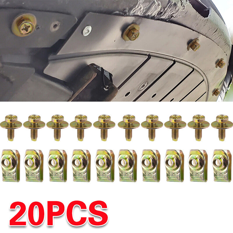 For Vauxhall Vivaro Renault Trafic Engine Undertray Clips Bolt Screw Guard Cover