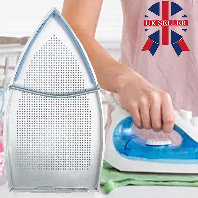 Iron Cover  Magic Ironing Shoe Iron Plate Protector Non-Stick Aluminum 1pc