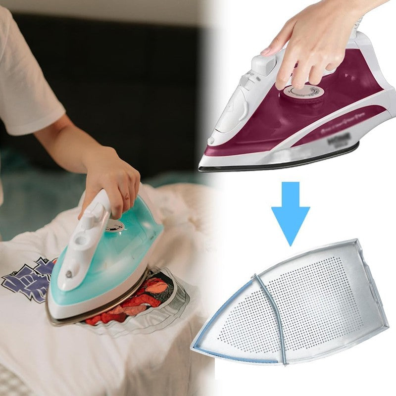Iron Cover  Magic Ironing Shoe Iron Plate Protector Non-Stick Aluminum 1pc