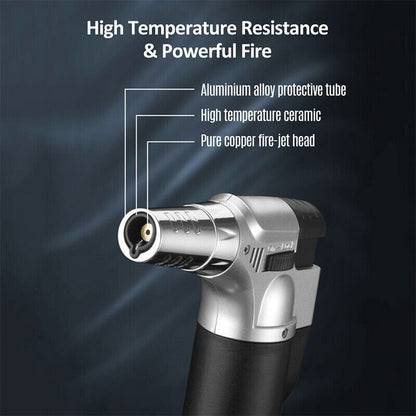 Welding Soldering Brazing Tools Refillable Butane Gas Micro Blow Torch Lighter