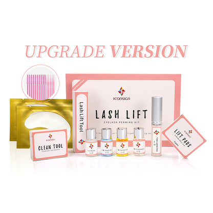 Lash Lift Kit - Professional Eyelash Perm & Lifting Set for Salon & Home Use