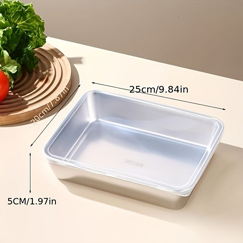 Stainless Steel Food Storage Containers - Airtight Kitchen Canisters for Dry Food