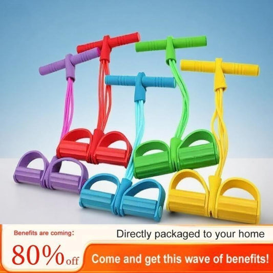 Pedal Resistance Band - Sit-Up Assistant Exercise Equipment for Home Workout