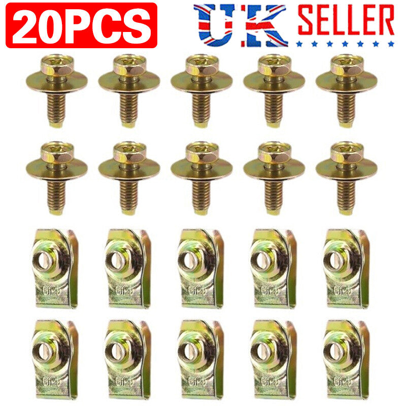 For Vauxhall Vivaro Renault Trafic Engine Undertray Clips Bolt Screw Guard Cover