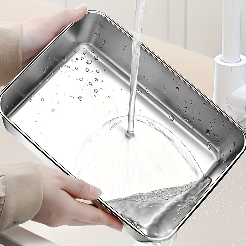 Stainless Steel Food Storage Containers - Airtight Kitchen Canisters for Dry Food