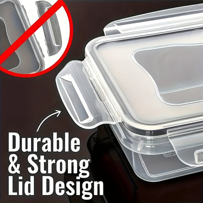 Food Storage Containers Set - Airtight Kitchen Storage Boxes for Grains & Dry Food