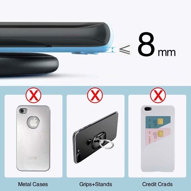 10 0W Fast Wireless Charger Charging Pad For