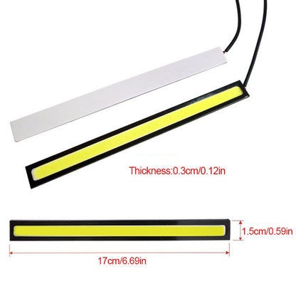 6x 12V Car Interior LED Strip Lights White Waterproof Boat Van Caravan Universal