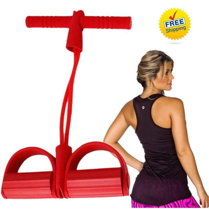 Pedal Resistance Band - Sit-Up Assistant Exercise Equipment for Home Workout