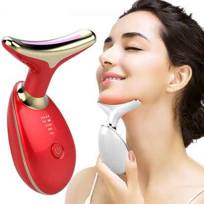 EMS Neck Massager - Thermal Lifting & Tightening Wrinkle Remover Device